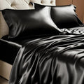 BEDELITE Satin Sheets Full XL Size Bed Set, 4 Pieces by BEDELITE