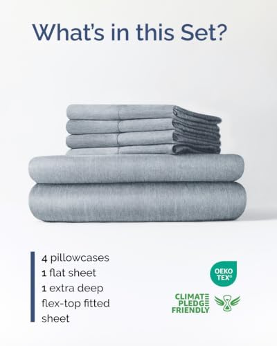 Flex Top Split Head King 6 Piece Sheet Set - Image 2