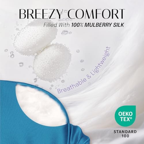 OLESILK 100% Mulberry Silk Sleep Mask - Image 2