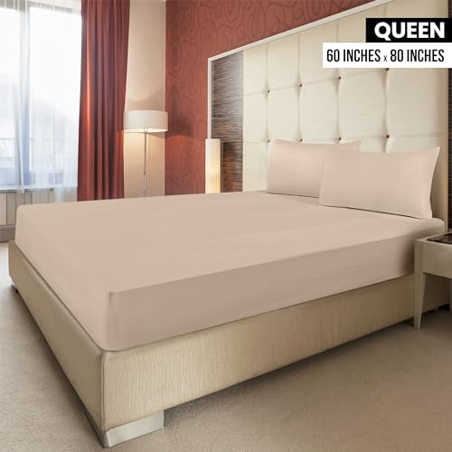 Pack of 2 Queen Fitted Sheet, Fits Up to 15 Inch Deep Pocket - Image 2
