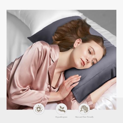 WishSmile Standard Pillow Cases Cooling Pillowcases Set of 2 Breathable Cool - Image 2