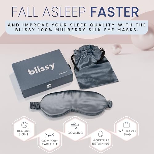 Blissy Silk Sleep Mask - Image 3