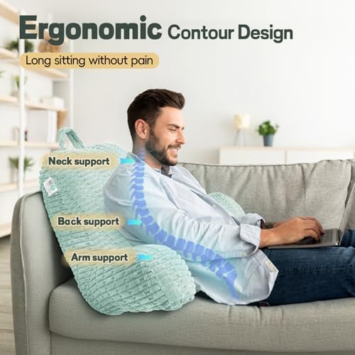 21" Higher Large Reading Pillow - Image 4