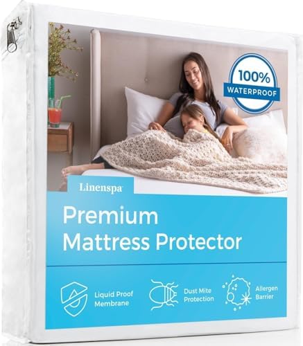 Linenspa Waterproof Mattress Protector — Breathable by Linenspa