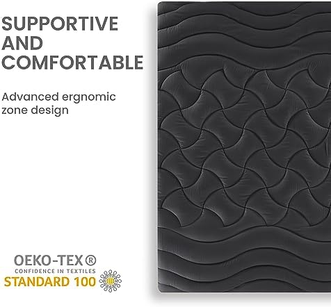 SLEEP ZONE Full Size Cooling Mattress Topper - Image 6