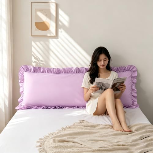 Ruffle Body Pillow Pillowcase - Image 4
