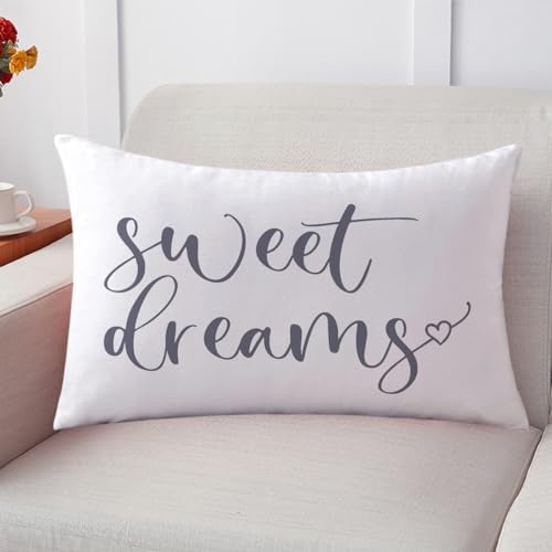 Bedding Decorative Lumbar Pillowcases Sweet Dreams Good Night Cushion Covers - Image 4