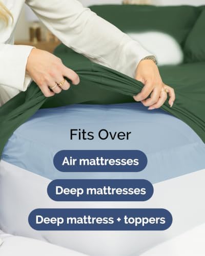 CGK Linens 2 Pack Extra Deep King Fitted Sheets - Image 7