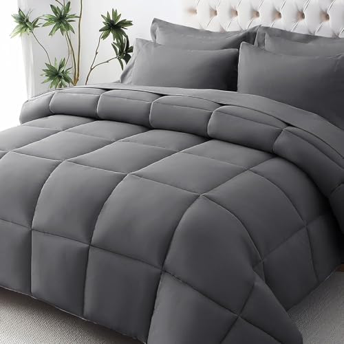 JOLLYVOGUE Oversized King Comforter Set, Ultra-Soft Bed in a Bag Oversized King by JOLLYVOGUE