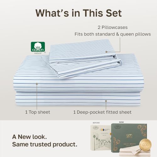 California Design Den Luxury 600 Thread Count Full Size Sheet Sets - Image 3