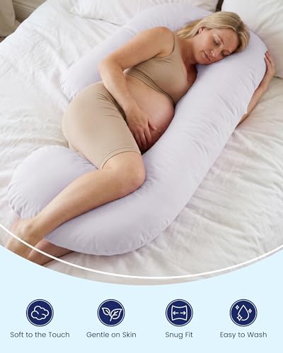 TotAha Soft Pregnancy Pillow Cover Compatible - Image 2