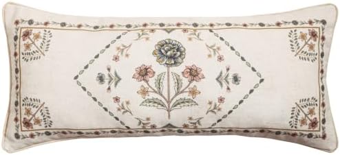 ISAENNE Designer Vintage Linen Throw Pillow Cover by Isaennehomedecoration