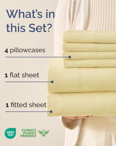 Cal King 6 Piece Bed Sheet Set - Image 2