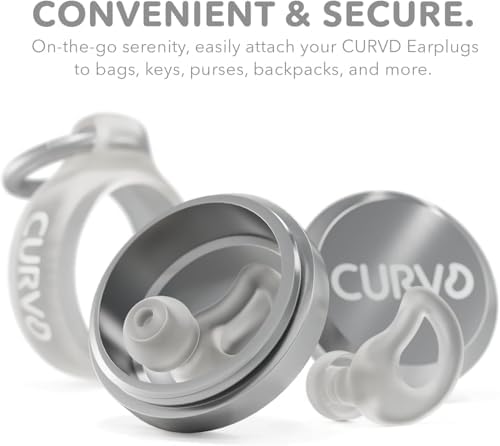 CURVD Ear Plugs for Sleeping, Noise Blocking Earplugs, 28dB SNR - Image 2