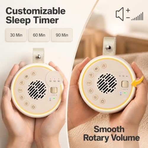 White Noise Machine, Portable Sound Machine - Image 6