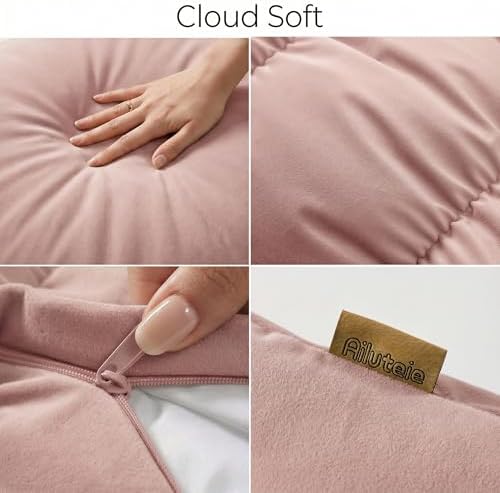 Pat. Pend. Full Body Pillow for Adults, 59 Inch, Soft Pastel Pink - Image 3