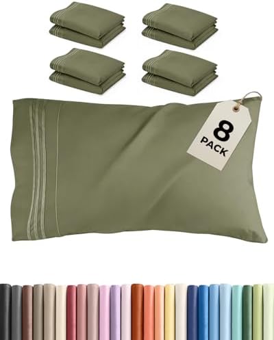 King Pillow Cases Set of 8 by CGKUnlimited