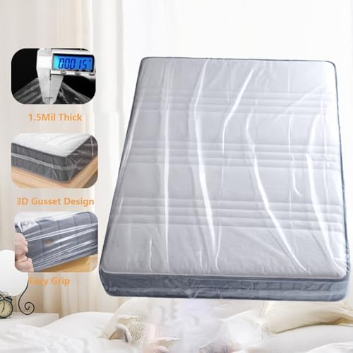 Mattress Bags for Moving Storage, Mattress Protector Cover, Waterproof Mattress - Image 3
