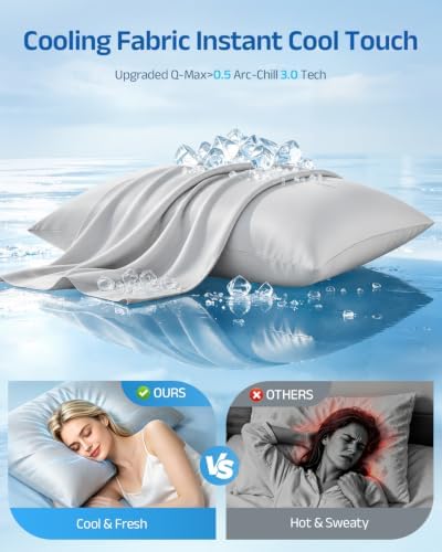 Tokokimo Cooling Pillowcase for Hot Sleepers and Sweats - Image 3