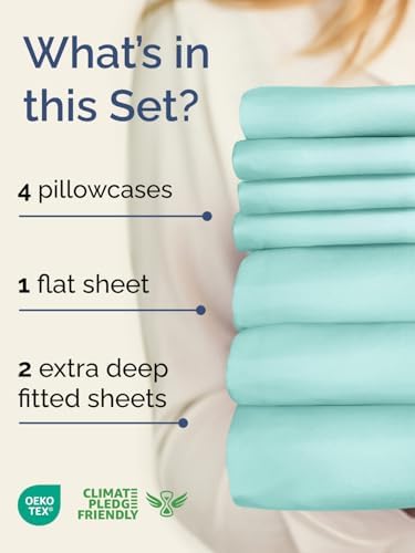 Extra Deep Split King Sheet Set - Image 2