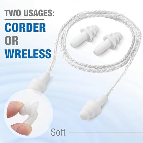 Tondiamo 200 Pairs Ear Plug Bulk - Image 3