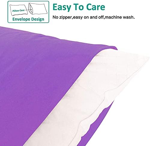 NTBAY Microfiber Queen Pillowcases, 4 Pack, 20 x 30 - Image 3