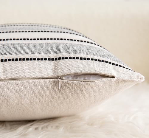 Cethom Decorative Boho Throw Pillow Covers, Farmhouse Textured Pillow Case - Image 4