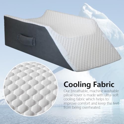 BlissfulNest Leg Elevation Pillow Leg Wedge Pillow - Image 3