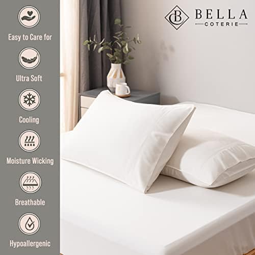 Bella Coterie | Luxury Bamboo Viscose Standard Size Pillowcase Set - Image 2