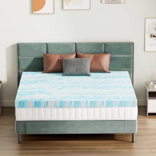 Sweetcrispy Memory Foam Mattress Topper, Twin XL, 4 Inch - Image 6