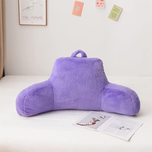 A Nice Night Lightpurple Reading Pillow, 18.5" Bed Wedge Pillows - Image 3