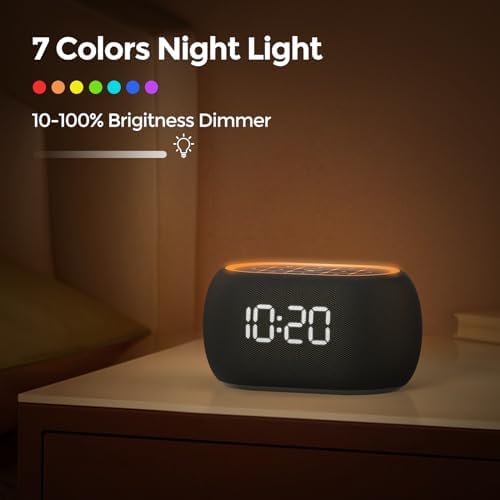 ANJANK Alarm Clock White Noise Sound Machine - Image 7