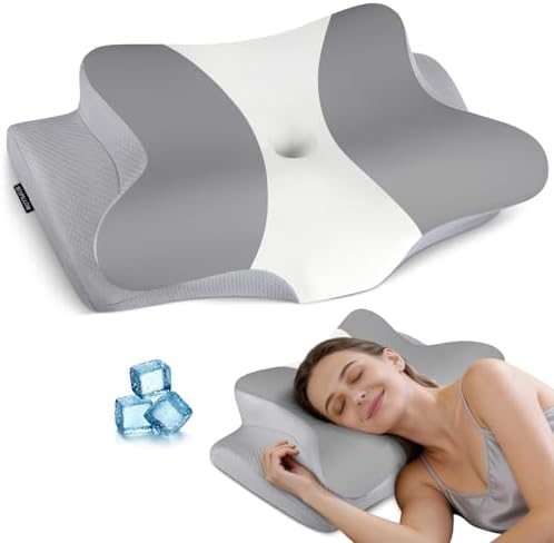 Cervical Pillow for Neck Pain Relief, Ergonomic Neck Pillow for Sleeping by BESPILLOW