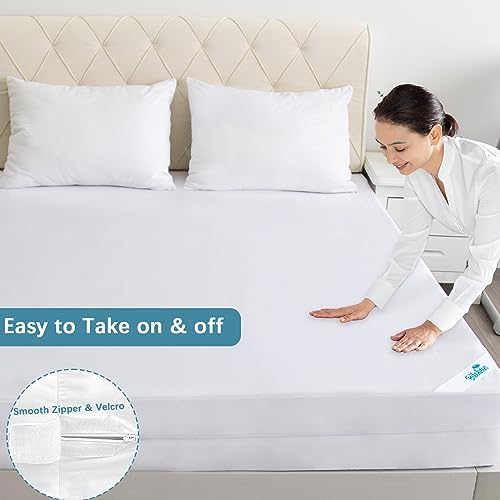 Twin XL Mattress Protector Waterproof Zippered - Image 4