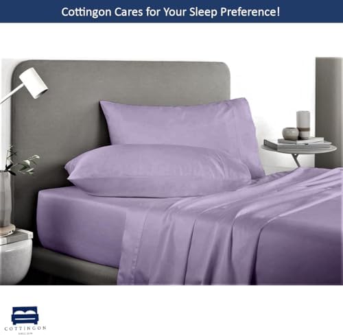 Cottingon 4 Piece RV King Sheets Fits 15" Deep, Egyptian Cotton - Image 2
