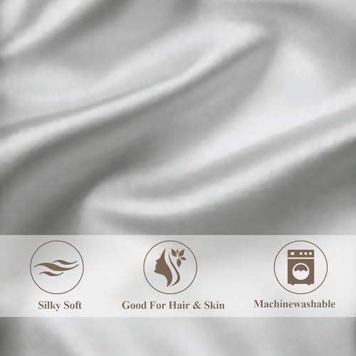 Vielit King Satin Pillowcase for Hair 4 Pack, Similar to Silk Pillow Cases - Image 5