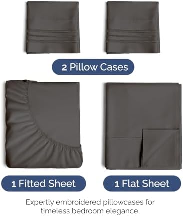 King Size 4 Piece Sheet Set - Image 2