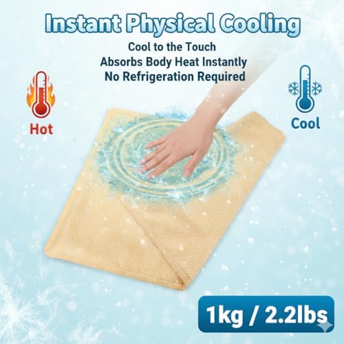 Cooling Gel Pad for Sleep, Instant Relief for Hot Flashes, Night Sweats - Image 2