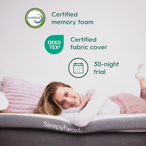 Sleepyhead Full XL 3 Inch Mattress Topper Super, Thick Cooling Gel & - Image 6