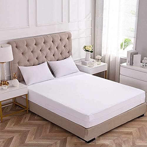 Kingnex Waterproof Zippered RV Bunk Mattress Protector - Image 3