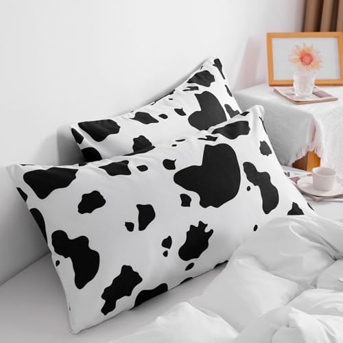 NTBAY Queen Cow Microfiber Pillowcases - Image 4