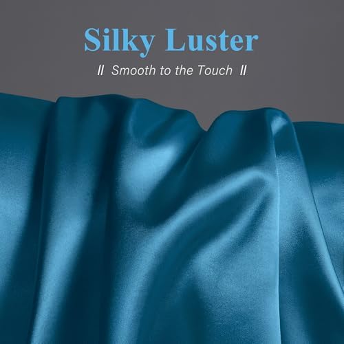 Satin Body Pillow Cover Similar to Silk Body Pillow Pillowcase 1 Pack, Smooth - Image 2