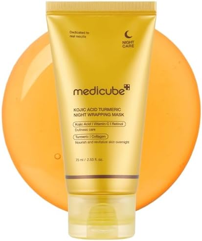 medicube Wrapping Mask Kojic Acid Turmeric- Overnight Peel Off Facial Mask by medicube