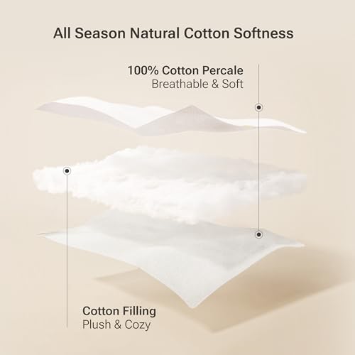 Sleep Philosophy Twin Size Mattress Pad, 100% Cotton Mattress Protector - Image 3