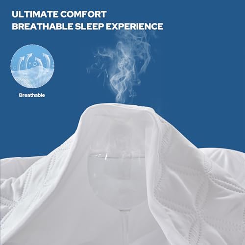 BEDLORE Waterproof RV Queen Size Mattress Protector, Deep Pocket Fit - Image 6