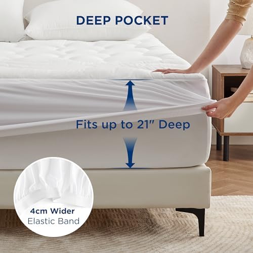 Bedsure Twin XL Mattress Protector Waterproof - Image 6