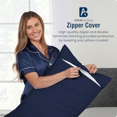 Body Pillow Cover with Zipper 20x72 Cotton Long Body Pillowcase Lumbar Pillow - Image 5