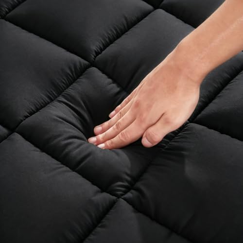 Mattress Pad Cover with Stretches to 18” Deep Pocket Fits Up to 8”-21” Cooling - Image 5