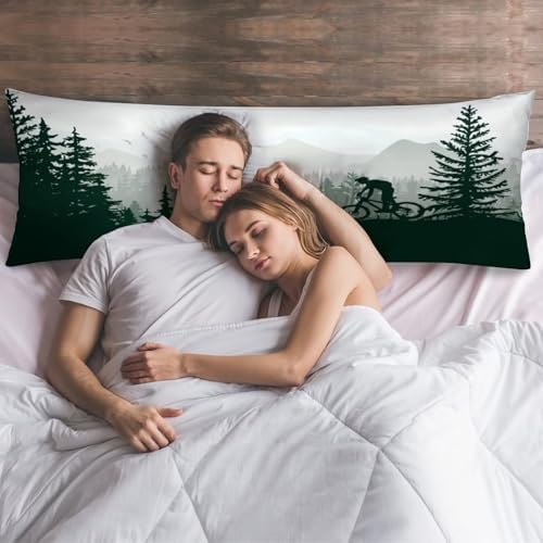 Mountain Bike Riding Body Pillow Cover Long Pillowcase - Image 6