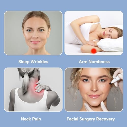 ROYALAY Back Sleeping Training Pillow, Memory Foam Beauty Pillow - Image 6
